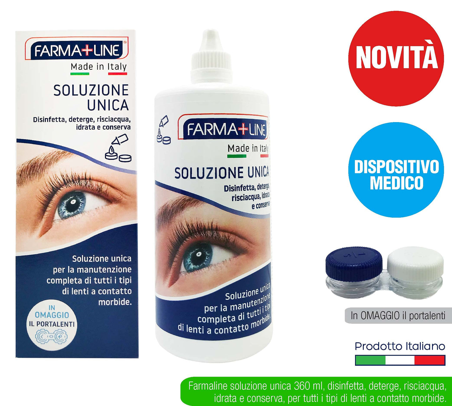 Farmaline Soluzione Unica 360ml Con Astuccio