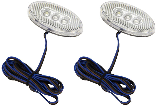 Bottari 60334 Wizard Coppia Luci Adesive a 3 LED, Bianco