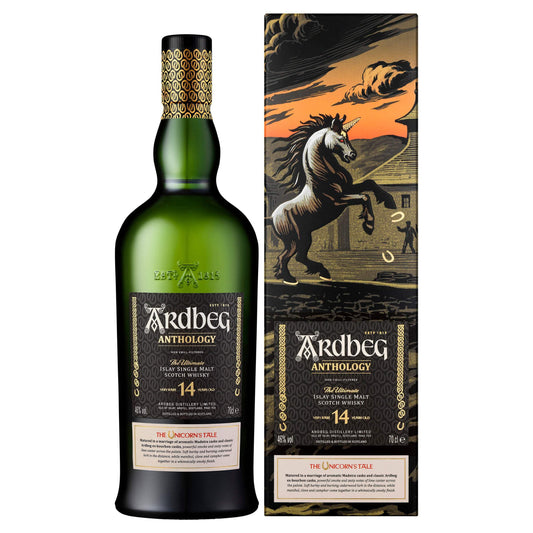Ardbeg 14 Years Old The Ultimate Anthology The Unicorn's Tale Islay Single Malt 46% Vol. 0,7l in Giftbox