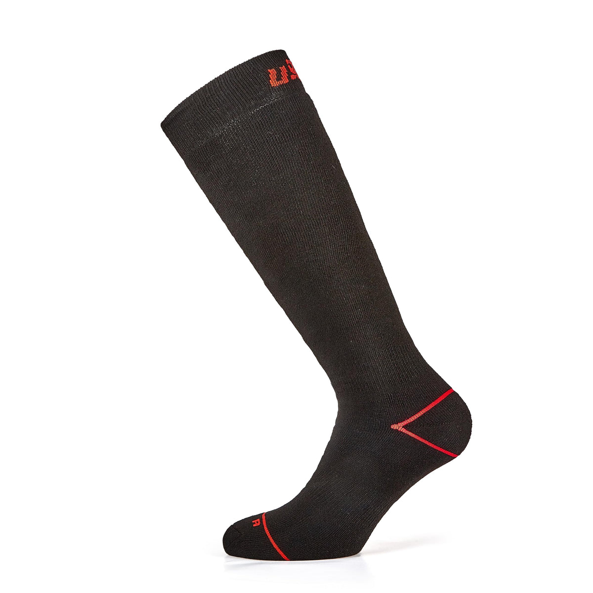 U-POWER DON'T WORRY... BE HAPPY! Calze Da Lavoro Lunghe Frost, Alta Protezione E Comfort Termico, Confezione Da 2 Pezzi Calze da Lavoro Lunghe FROST Black Carbon Conf=2 Pz Uomo