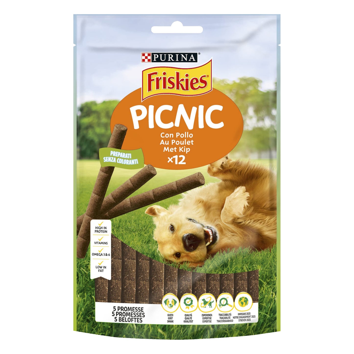 Purina Friskies Picnic Snack Cane con Pollo 100 g