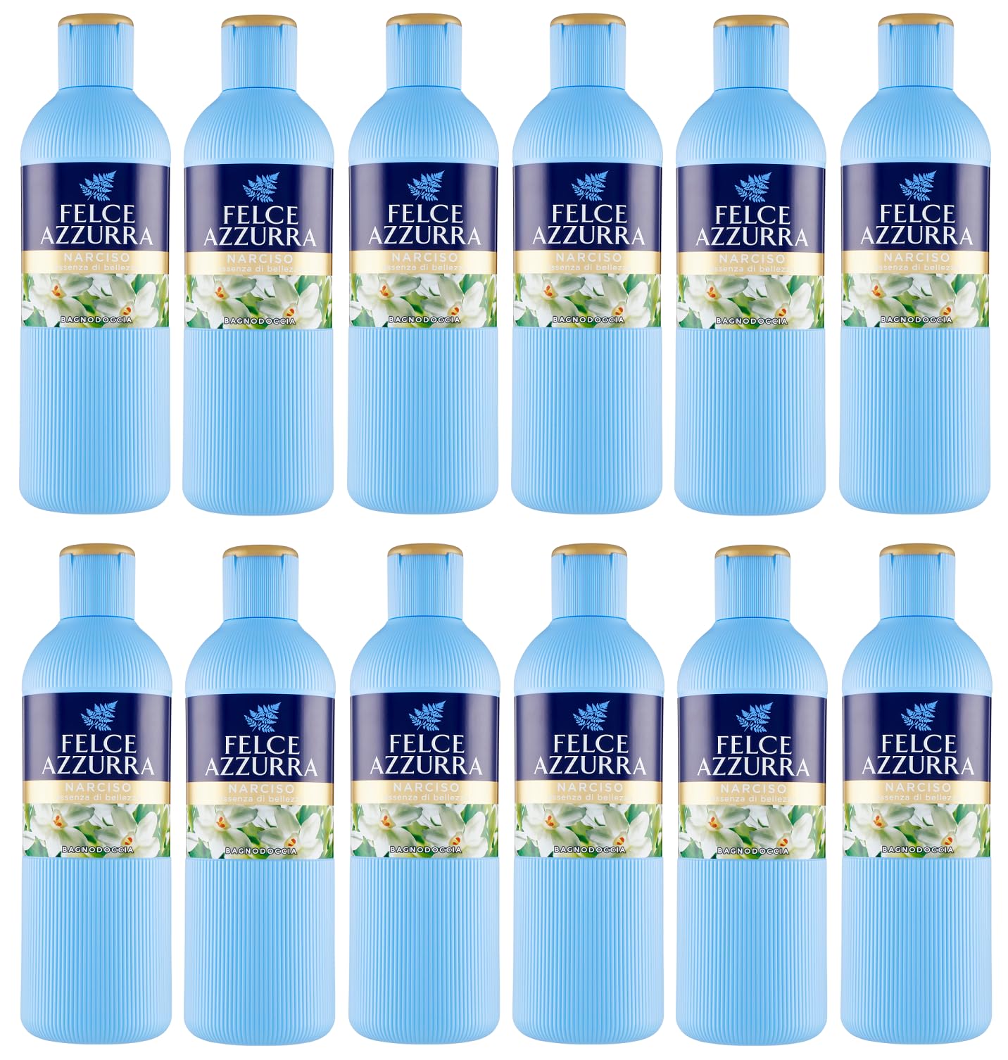 Paglieri Felce Azzurra Bagnodoccia Narciso, 12 confezioni da 650 ml