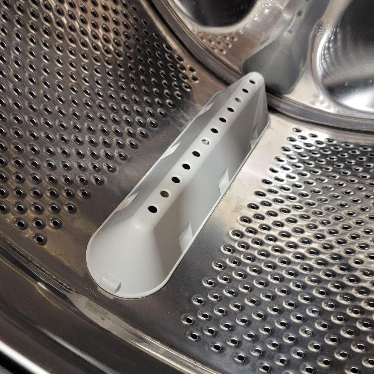 CG94 - Trascinatore Cestello Lavatrice Evo 52-62 T1.8 ECO Compatibile Wh!r_ @r!s_ton H0t_p0!nt !nd_es!t | 12 Fori | Equivalente a C00533119, Grigio 23 x 5,5 x 5 cm