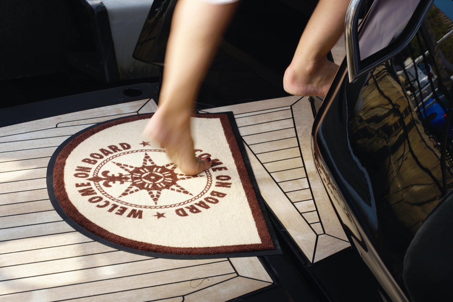 Marine Business -WELCOME - TAPPETO - ROSEWIND HALFBLUE