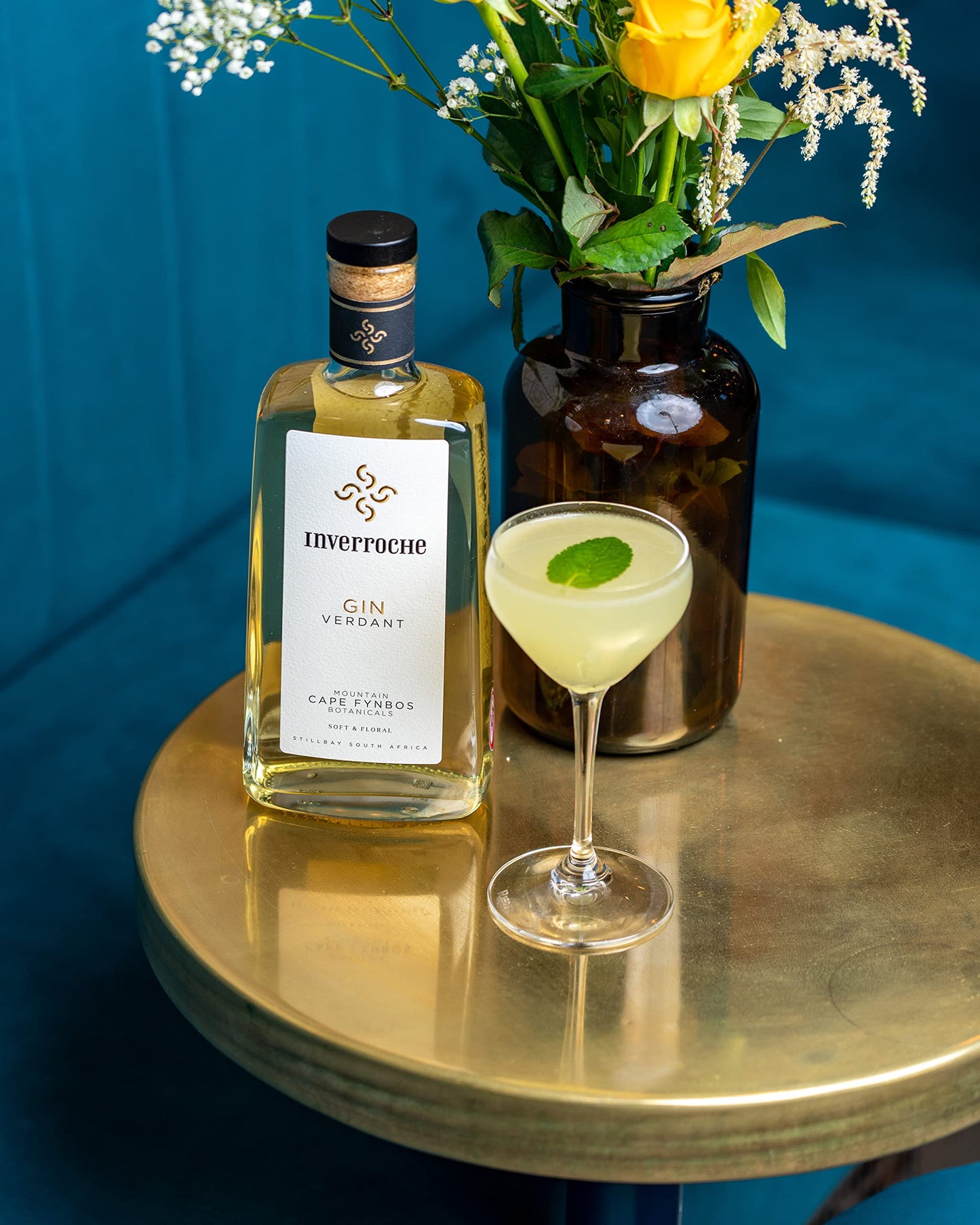 Inverroche Verdant Gin, Super-preium Gin dal Sud Africa, vol 43%, 70CL