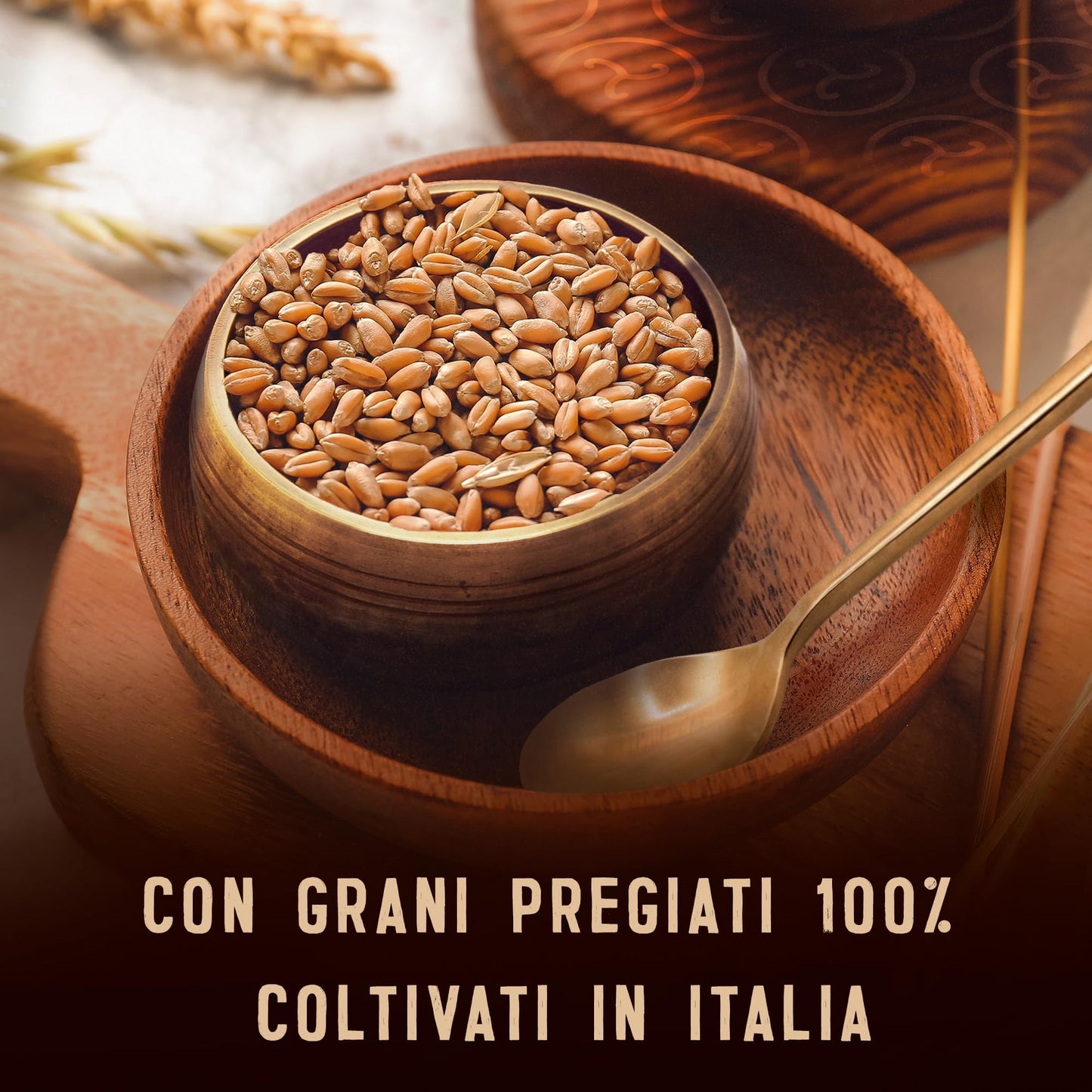 Barilla Pasta Al Bronzo Spaghetti Quadrati 100% Grano Italiano, Pasta Trafilata Al Bronzo con Lavorazione al Bronzo Grezzo, Spesso e Corposo, Alta Tenuta di Sugo e Cottura, 24 Confezioni da 500 g