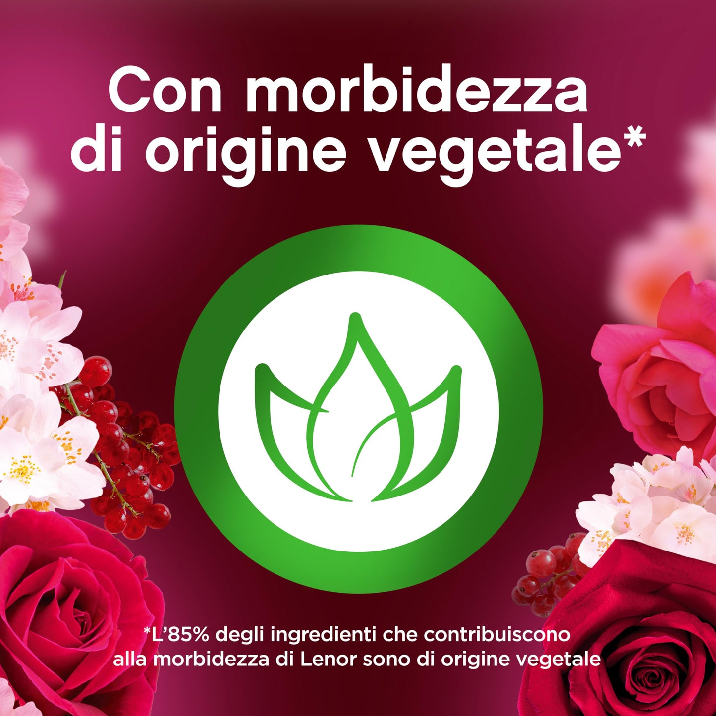 Lenor Ammorbidente Lavatrice Concentrato 440 Lavaggi (8X55), Gelsomino Scarlatto E Rose De Mai, Freschezza Che Dura 3 Volte Più A Lungo Con Tecnologia Olii Profumati
