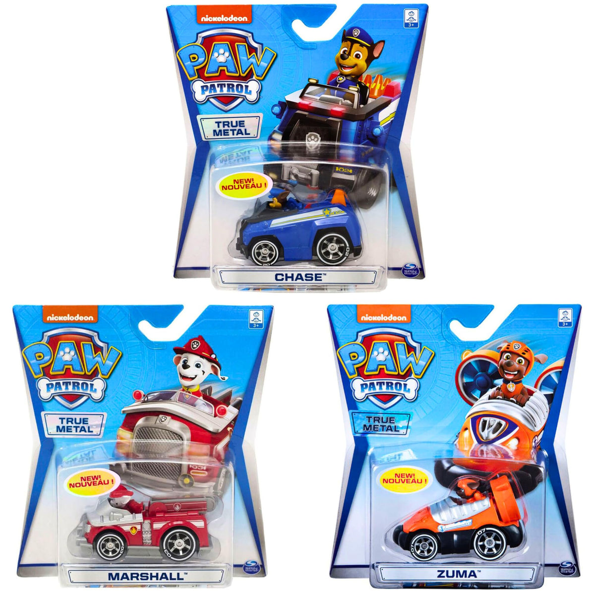 Paw Patrol - True Metal Collectible - Cuccioli di camion in metallo pressofuso