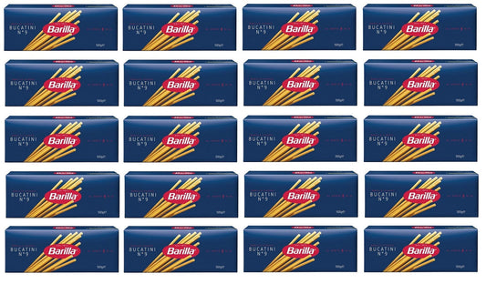 Barilla 20 x Bucatini Italian Pasta No.9 500g