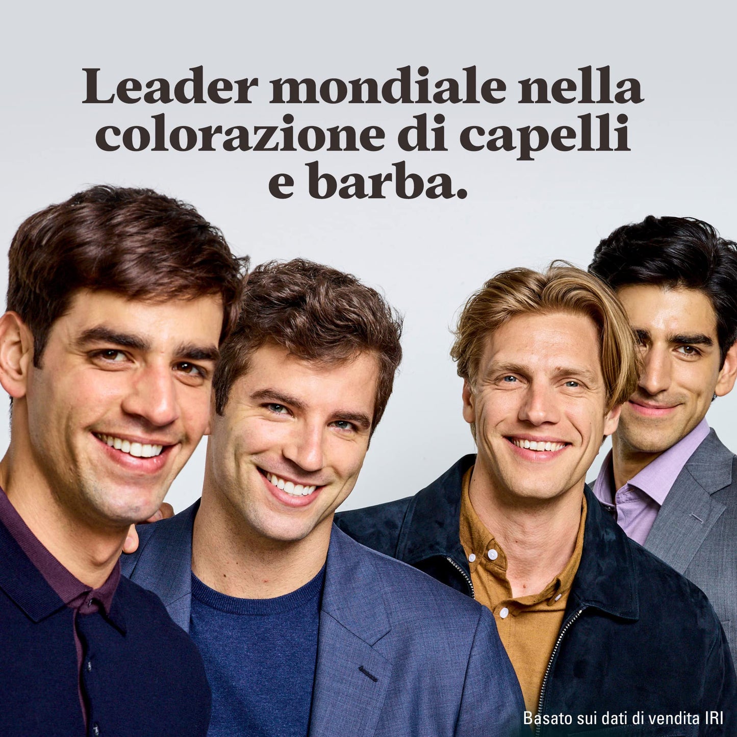 Just For Men Colorante In Gel, Tinta Semipermanente Per Capelli Uomo, Senza Ammoniaca, Con Cheratina E Vitamina E Per Capelli Forti, Colore Castano Scuro, H45 (3 Pack)