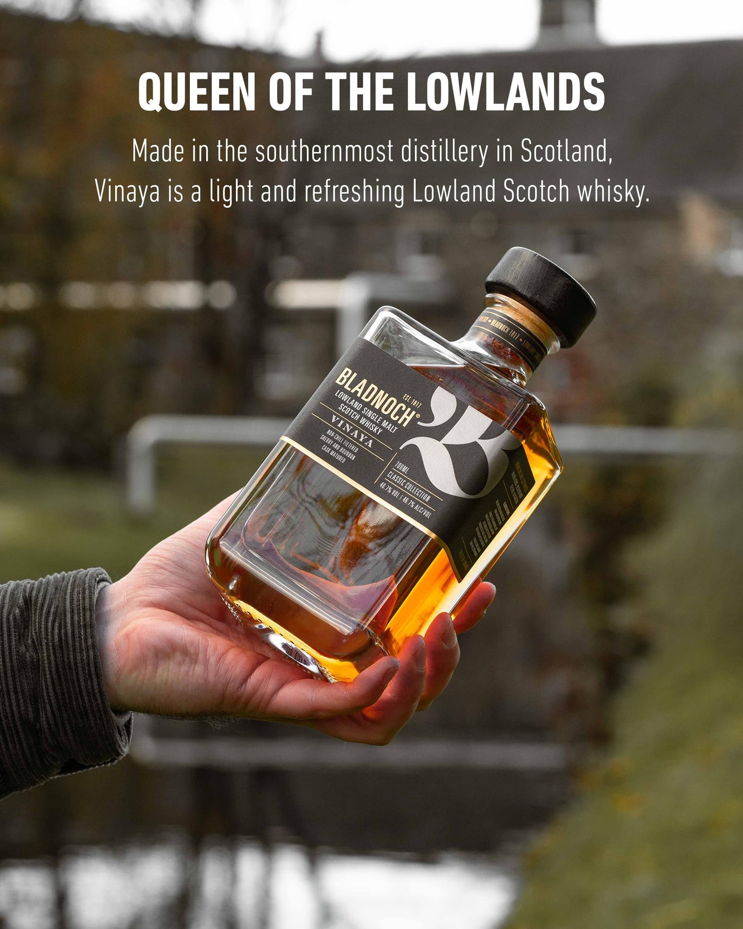 Bladnoch VINAYA Lowland Single Malt Scotch Whisky 46,7% Vol. 0,7l in Giftbox