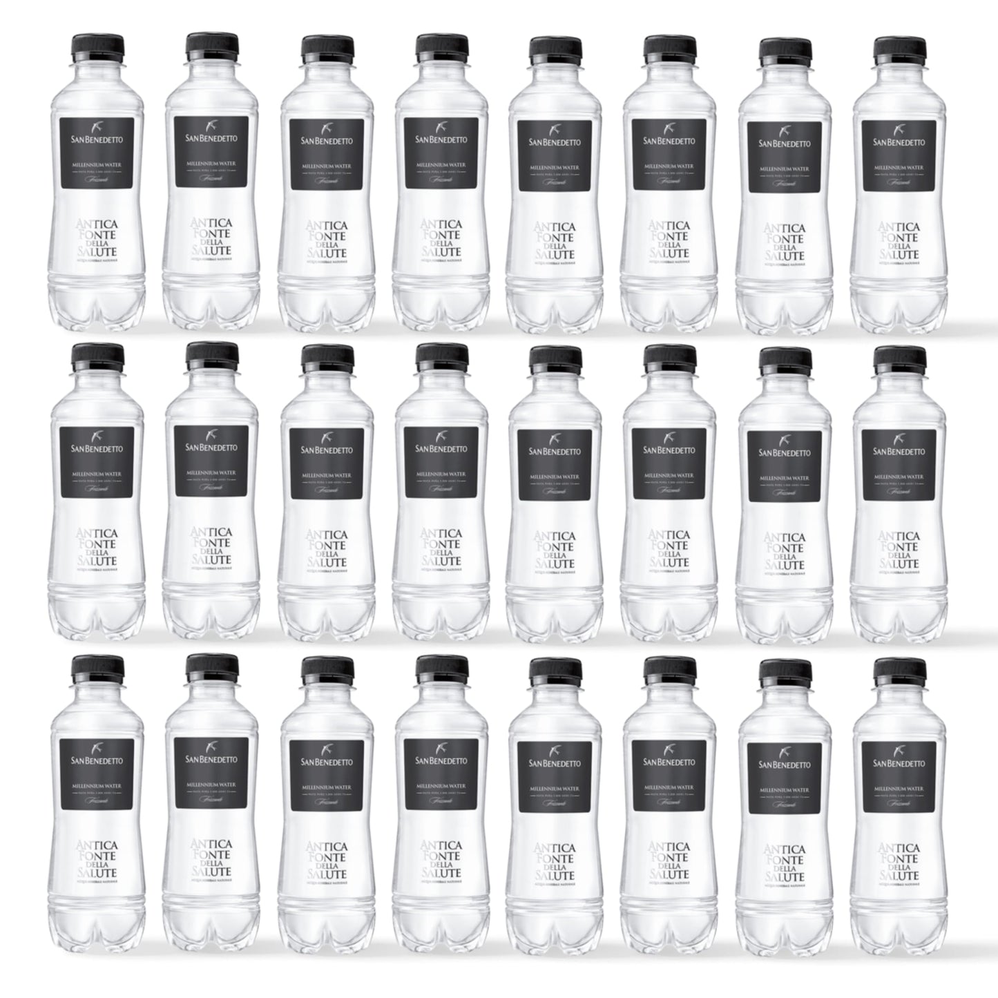 Acqua San Benedetto Frizzante Antica Fonte della Salute | Premium Water | Confezione da 24 Bottiglie in PET da 250ml