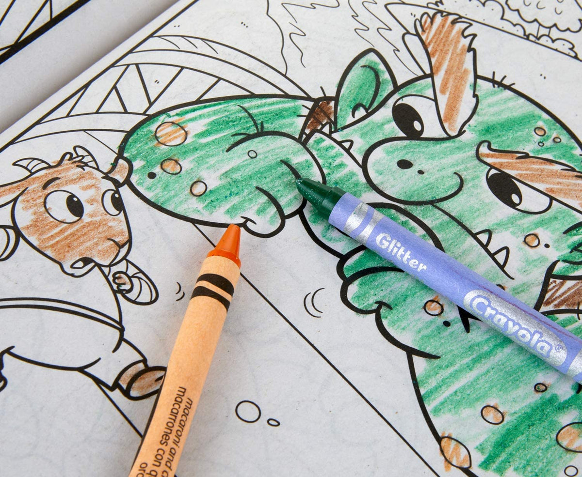 Crayola Mini Kids, Album Fiabe da Colorare, Per bambini a partire dai 24 mesi, 25-1081G