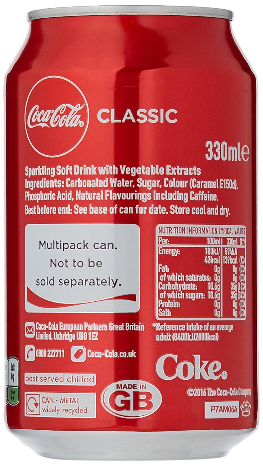 Coca Cola 30 x 330 ml Cans