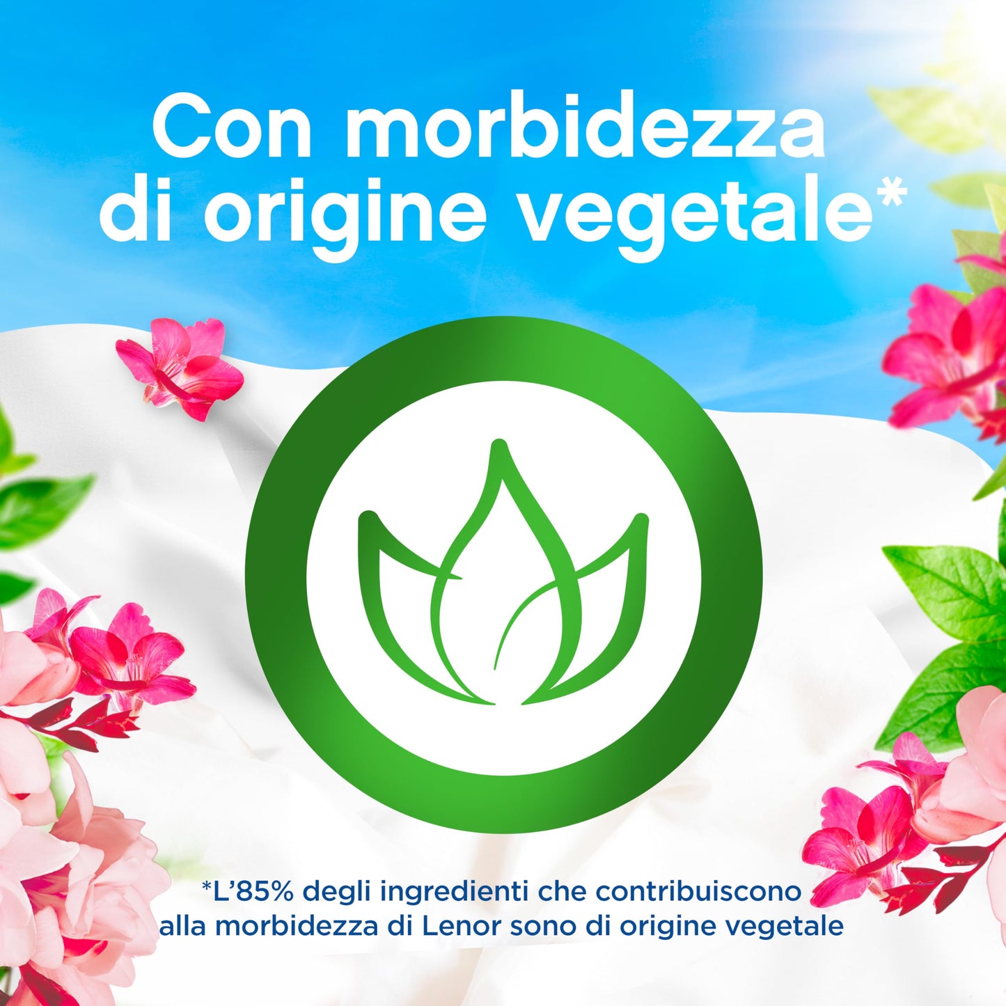 Lenor Ammorbidente Lavatrice Concentrato, 200 Lavaggi (8X25), Atmosfere D'Italia Portofino, Freschezza Di Lunga Durata E Morbidezza Di Origine Vegetale, Lenzuola Profumate Fino A 1 Settimana