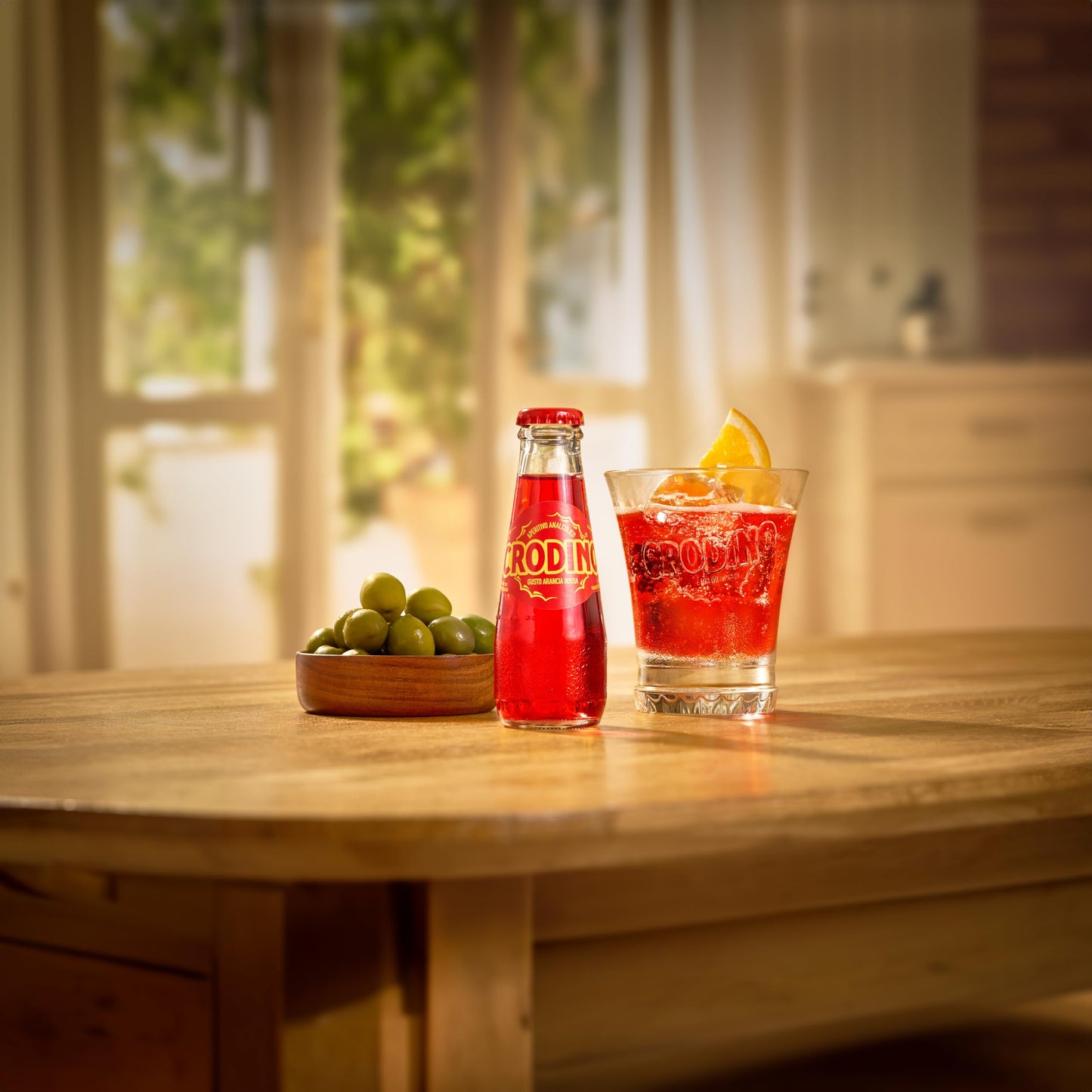Crodino Arancia Rossa - Aperitivo Analcolico Pronto da Bere, 10 Bottigliette da 10 cl