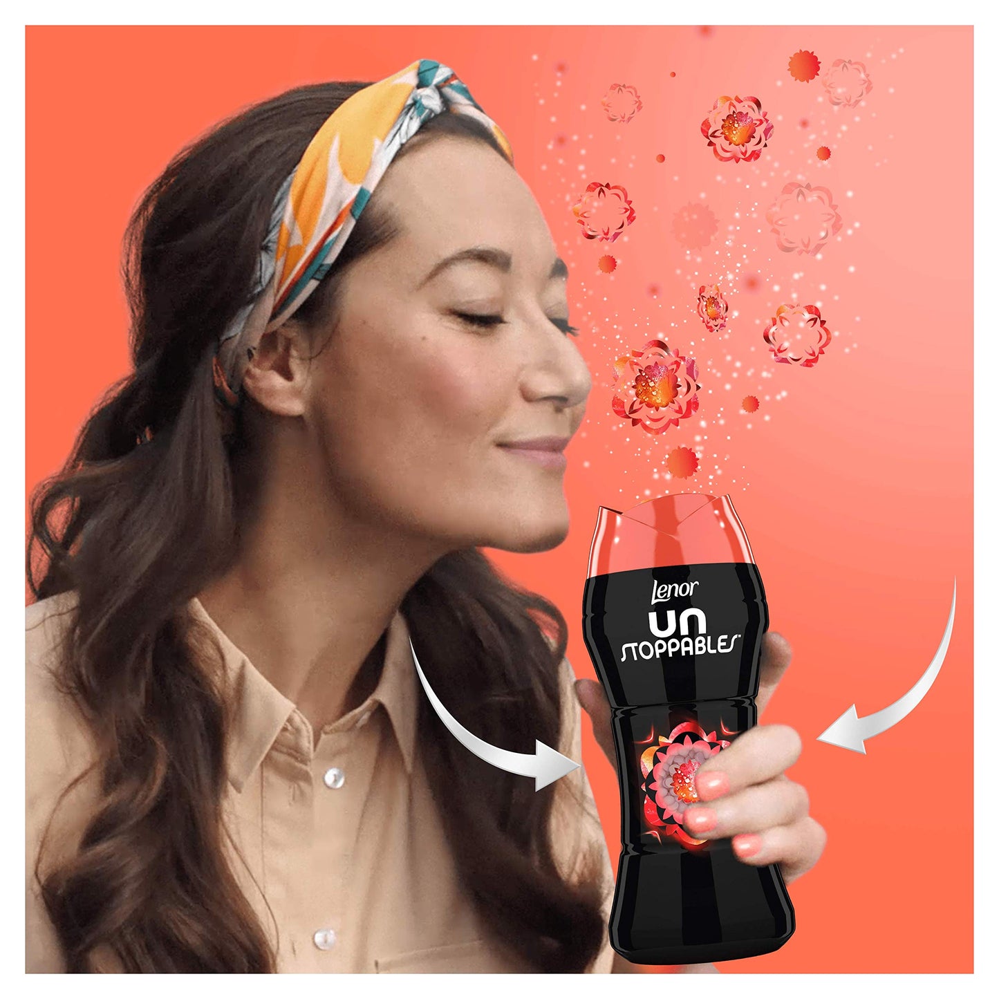 Lenor Profumatore Bucato Lavatrice Unstoppables,210 g, Spring, Intensificatore di Profumo Bucato Non Stop, fino a 12 Settimane nell'Armadio, 100% Plastica Riciclata