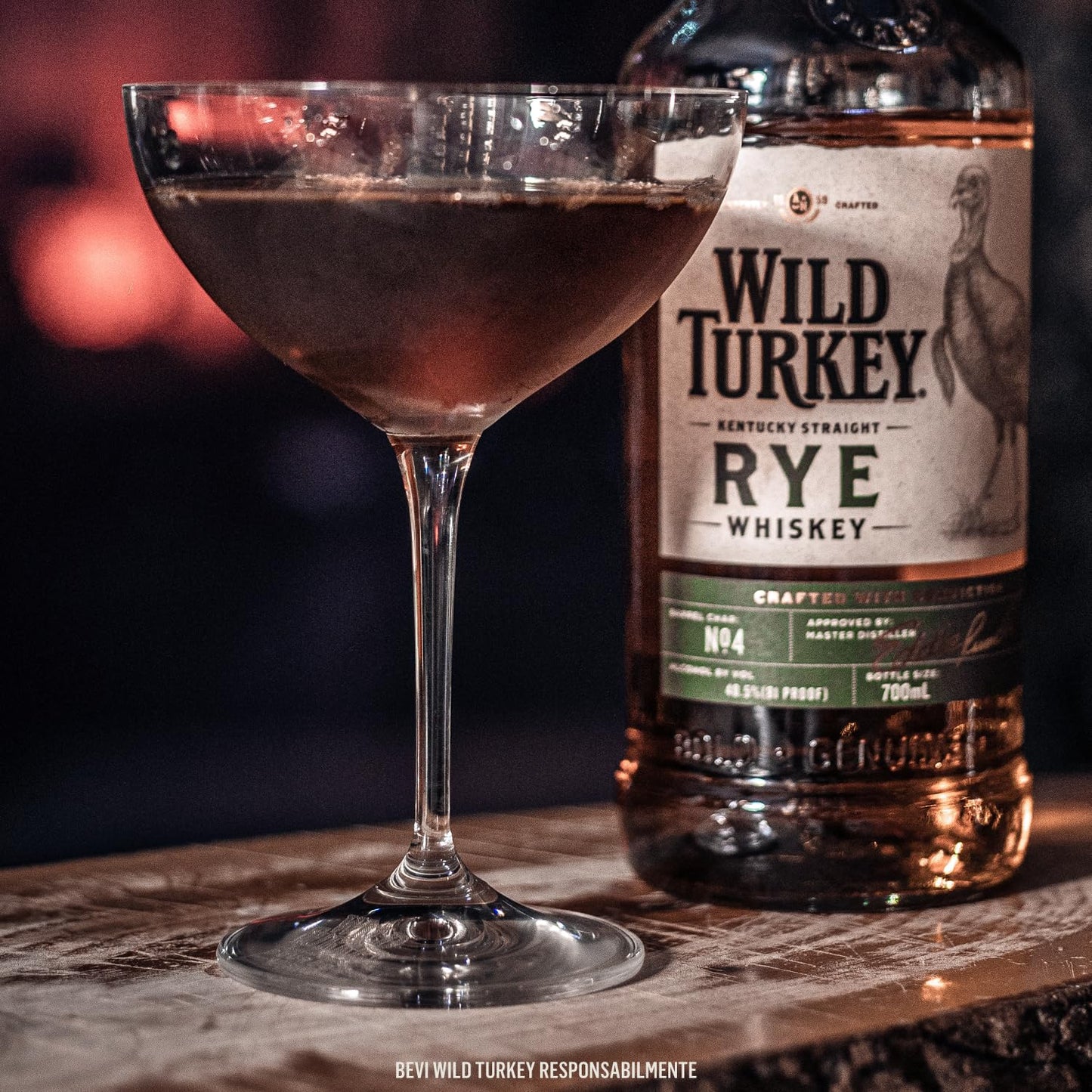 Wild Turkey - Rye, 70 cl, Kentucky Straight Rye Whiskey, 40,5% Vol
