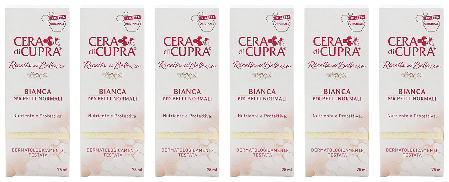 CERA DI CUPRI CERA DI CUPRA RICETTA DI BELLEZZA CREMA BIANCA PER PELLI NORMALI TUBO 75 ML