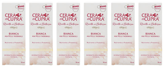 CERA DI CUPRI CERA DI CUPRA RICETTA DI BELLEZZA CREMA BIANCA PER PELLI NORMALI TUBO 75 ML