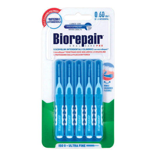 Biorepair Scovolino Interdentale Superfine Portatile Blu
