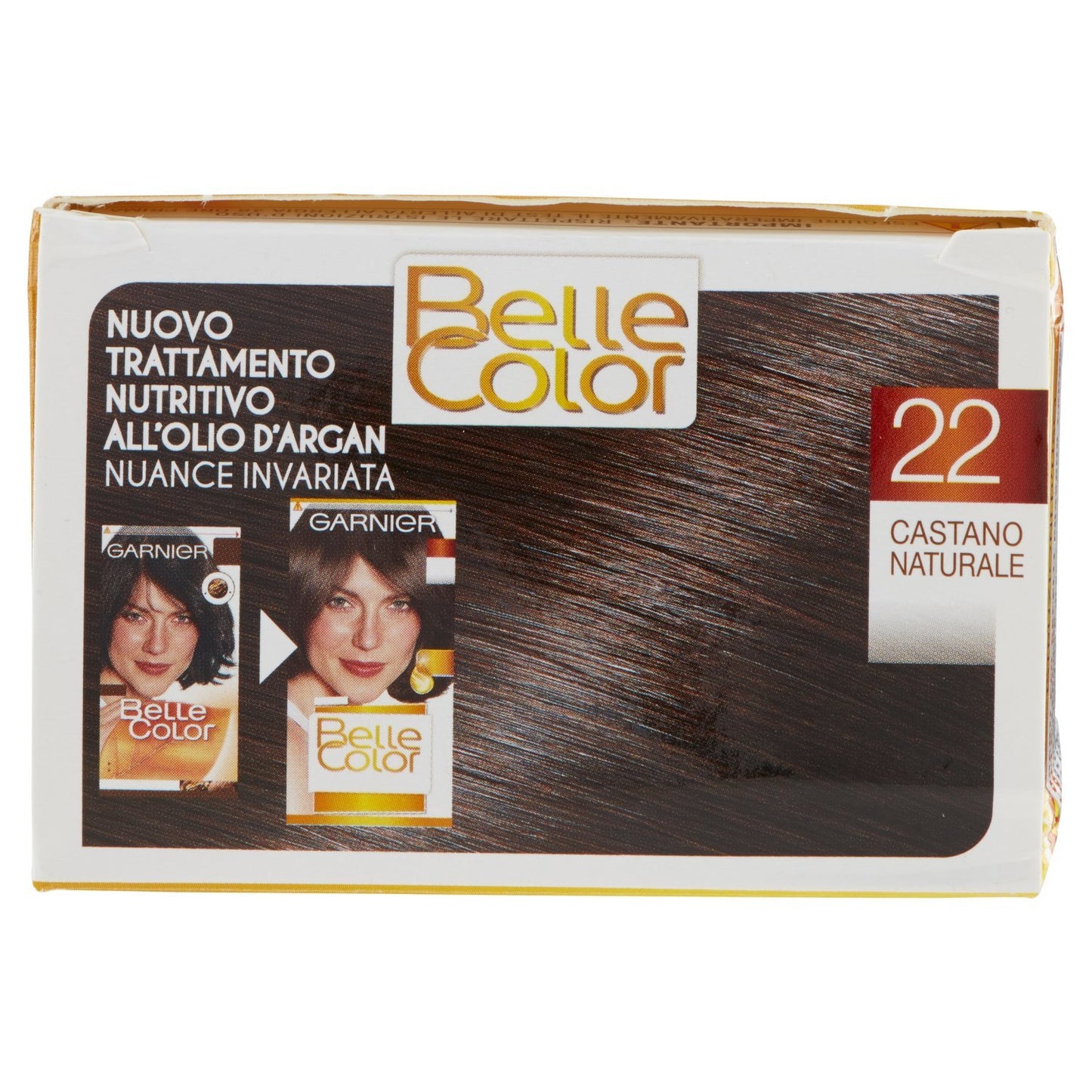 Garnier Belle Color Colorazione Permanente, 22 Castano