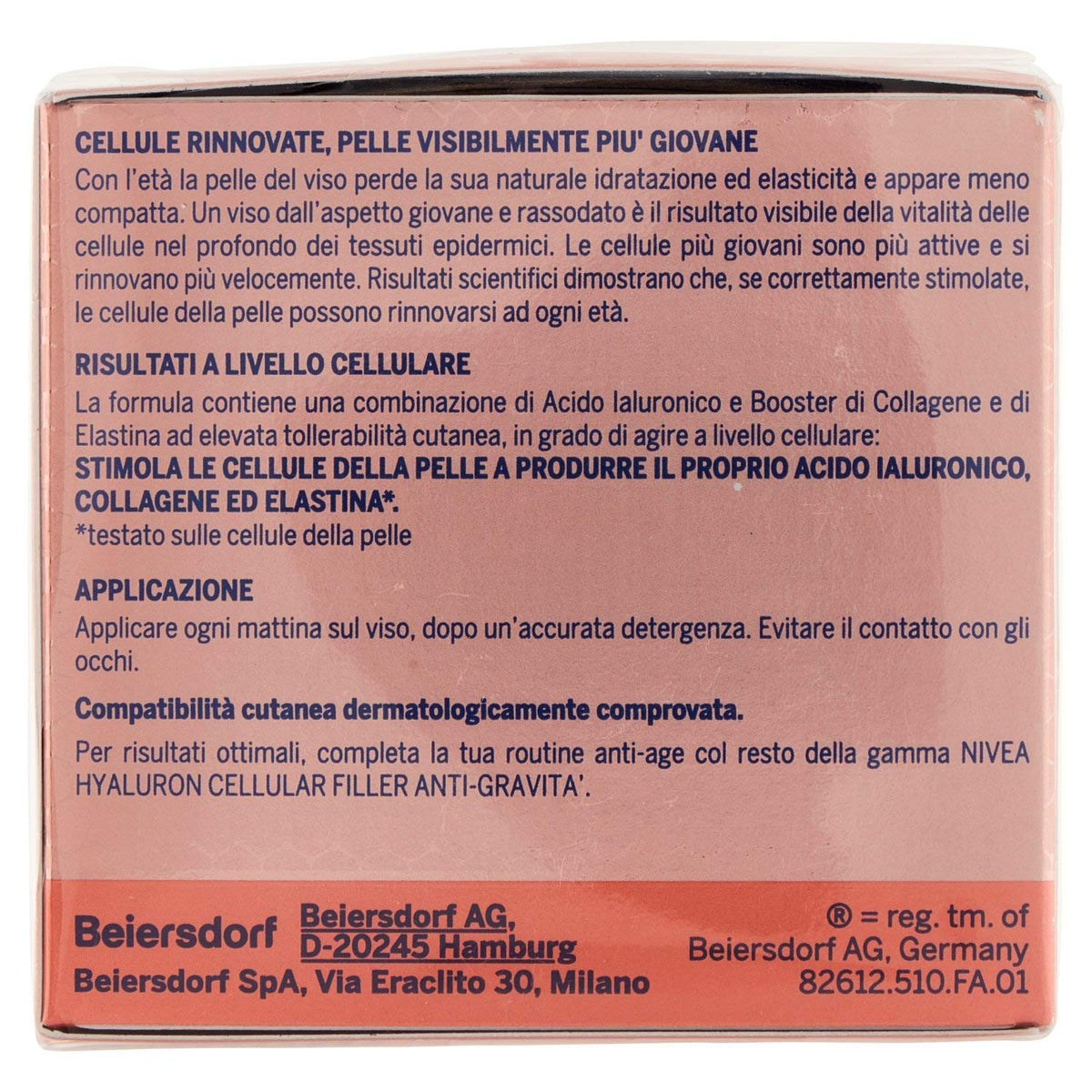 Nivea Cellular Crema Viso Giorno Anti-Gravita' Cellular Fille, 50ml