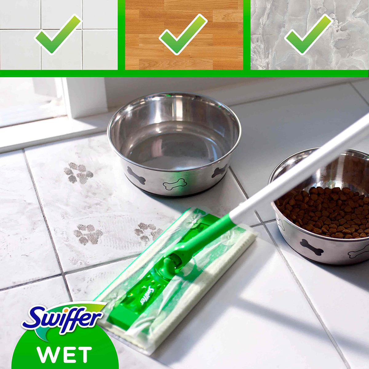 Swiffer Dry Panni Catturapolvere Per Catturare e Intrappolare 3 Volte Più Polvere