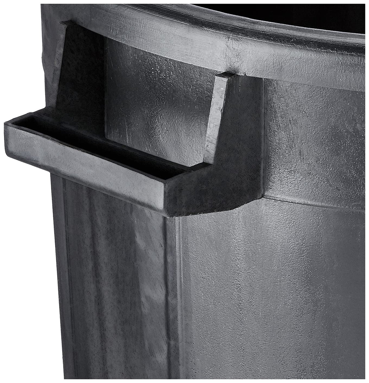 CIS Bidone portarifiuti in plastica, Nero 100 l