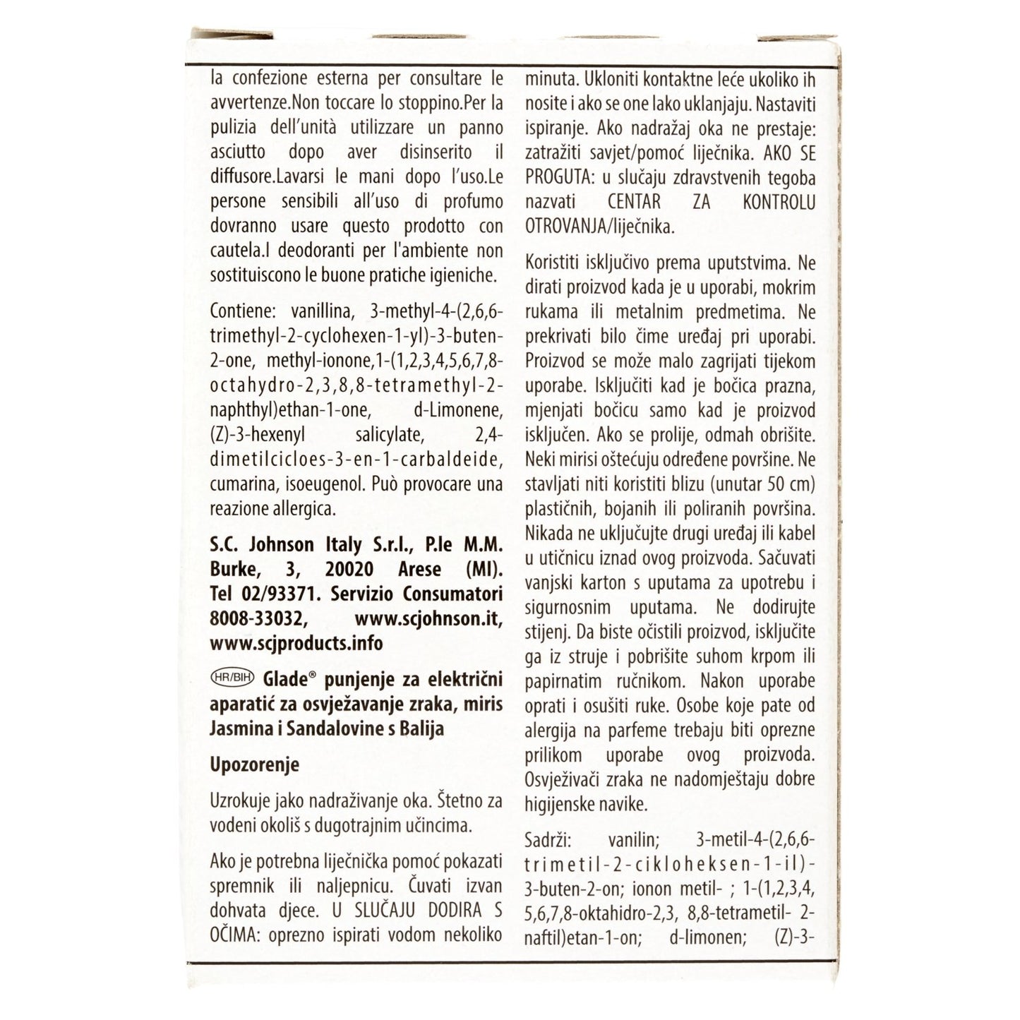 Glade - Deodorante per l'ambiente, Ricarica Elettrica, Sandalo-Lavanda-Relaxing - ML20, flagranze assortite