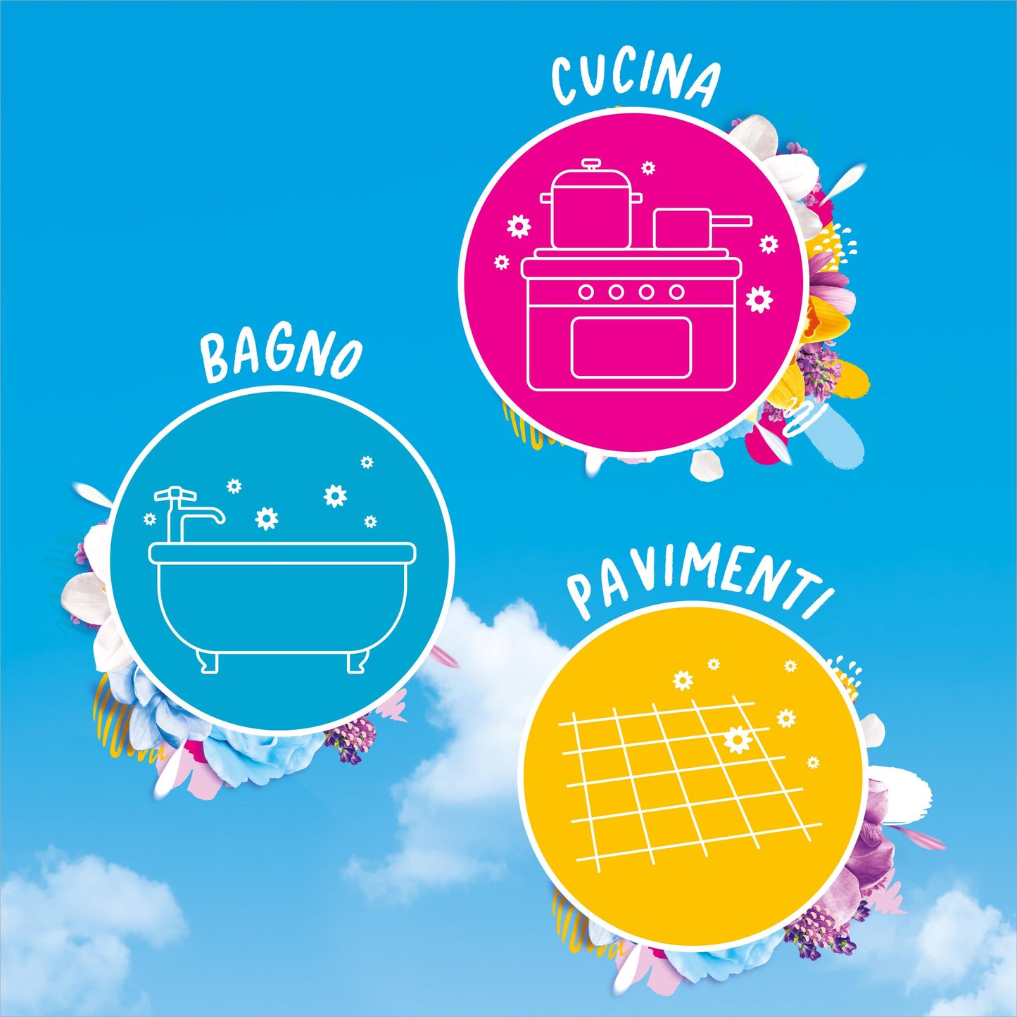 Fabuloso Detersivo Pavimenti Fresco Mattino 1,25L | Detergente Multiuso | 100% Pulizia Istantanea | Profumo per 24 ore | Formula Biodegradabile al 85% | 99% Ingredienti di Origine Naturale*