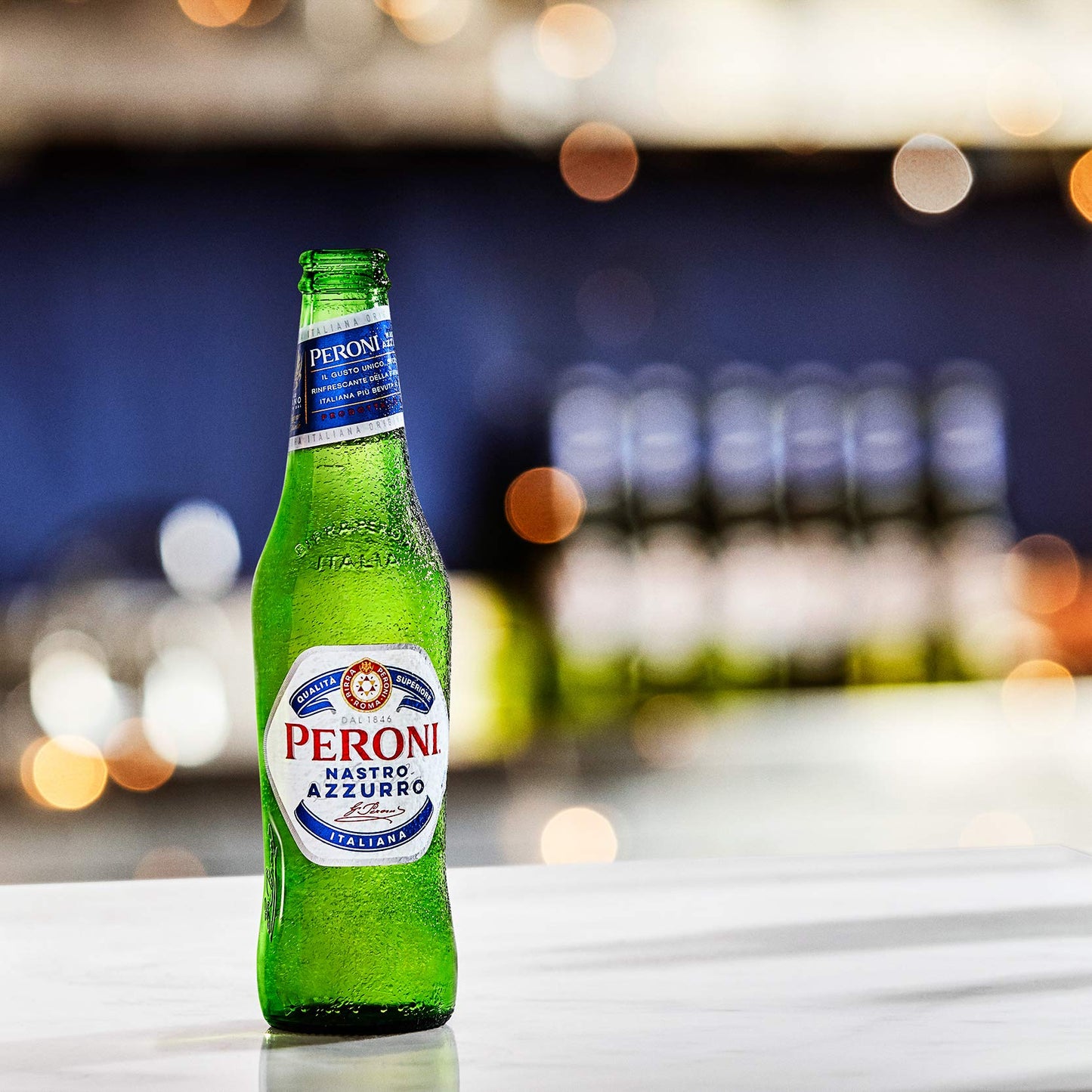 Peroni Bottiglie Lager di Nastro Azzurro, 24 x 330 ml