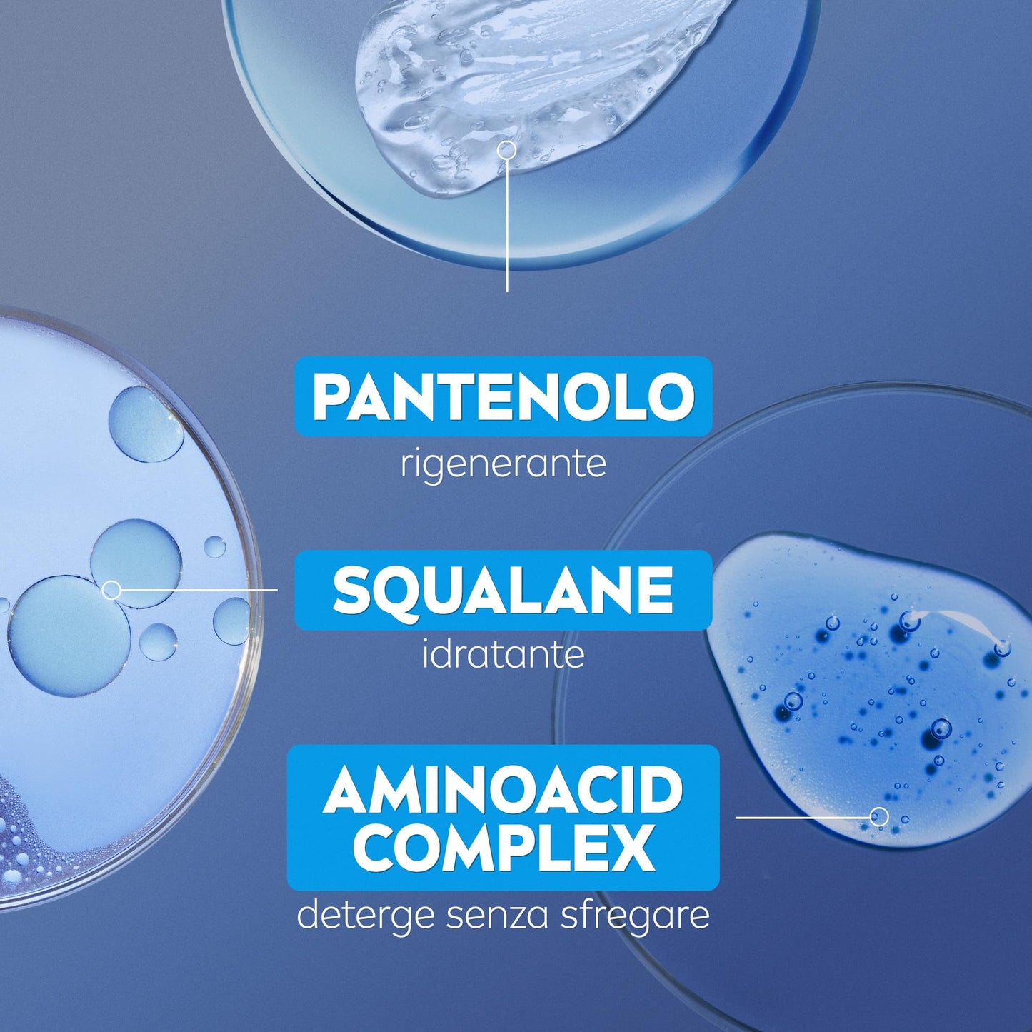 NIVEA Acqua Micellare Rigenerante 400 ml, Struccante viso e occhi con 5% siero + Aminoacid Complex, Detergente viso, occhi e labbra senza risciacquo per pelli stanche e sensibili