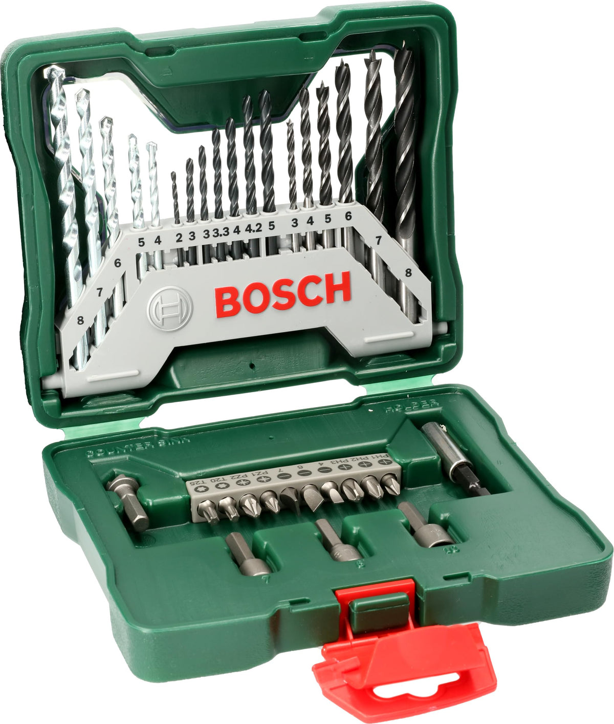 Bosch X-Line Set Misto Avvitamento e Foratura, 33 Pezzi