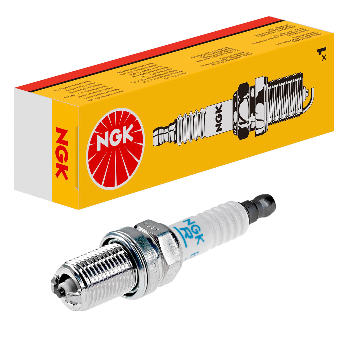 Candela di accensione NGK BKR6EKUB, 3584 | Yellow Box | 1 pezzo