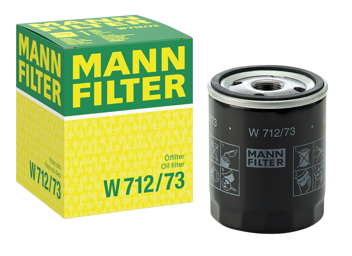 MANN-FILTER W 712/73 Filtro dell'olio - per Autovetture + veicoli commeriali