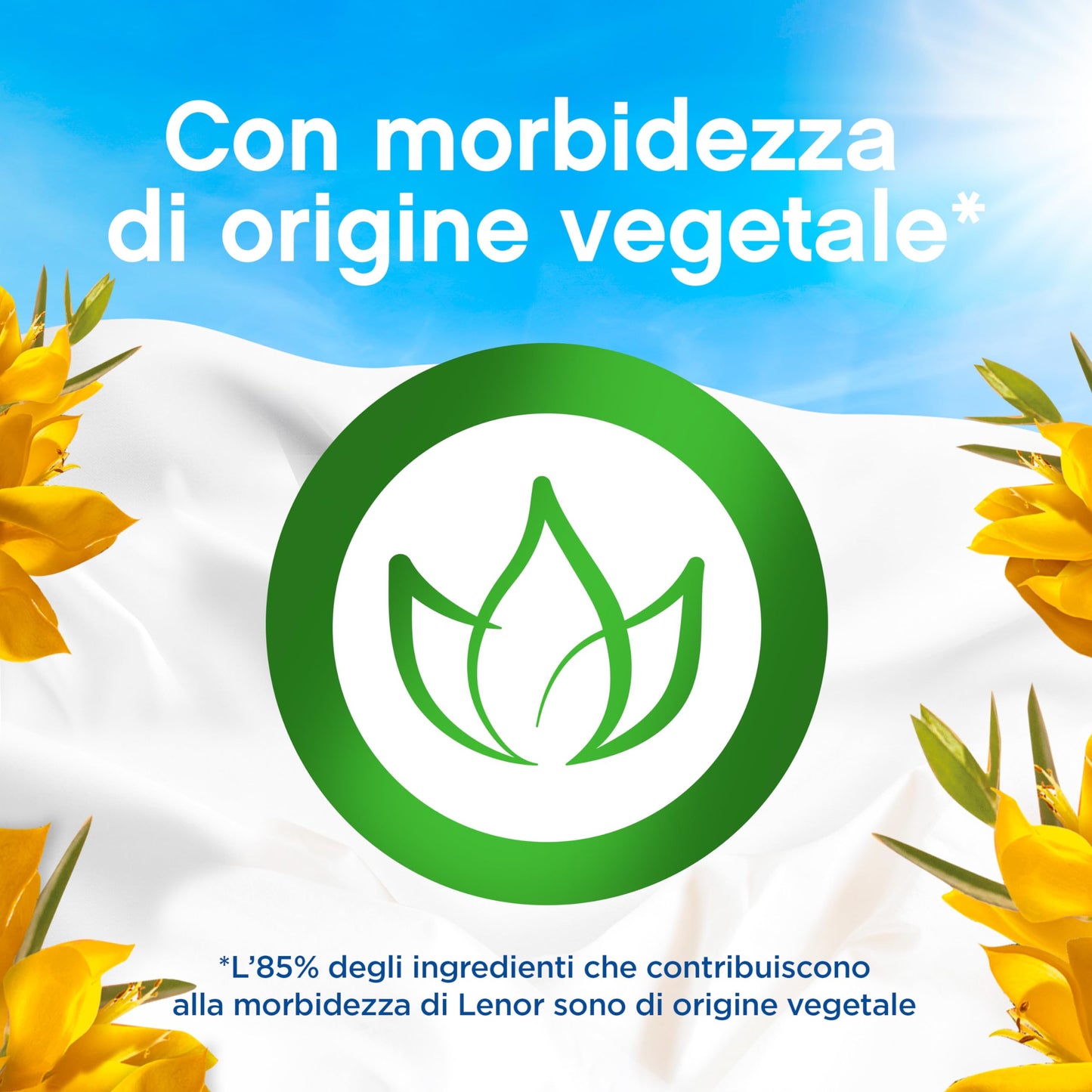 Lenor Ammorbidente Lavatrice Concentrato, 200 Lavaggi (8X25), Atmosfere D'Italia Panarea, Freschezza Di Lunga Durata E Morbidezza Di Origine Vegetale, Lenzuola Profumate Fino A 1 Settimana