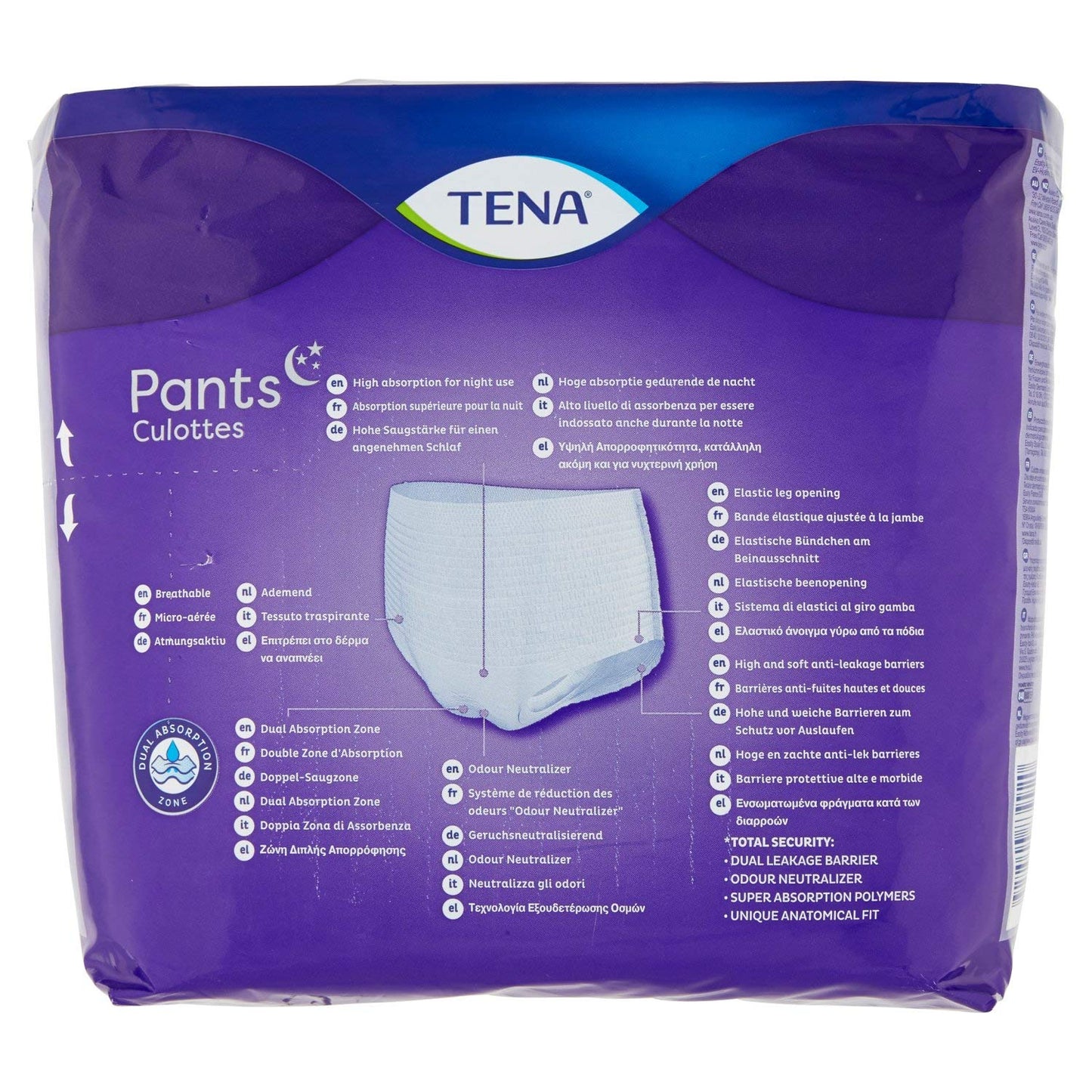 Tena Assorbenti Pants Plus Night Large, 12Pz