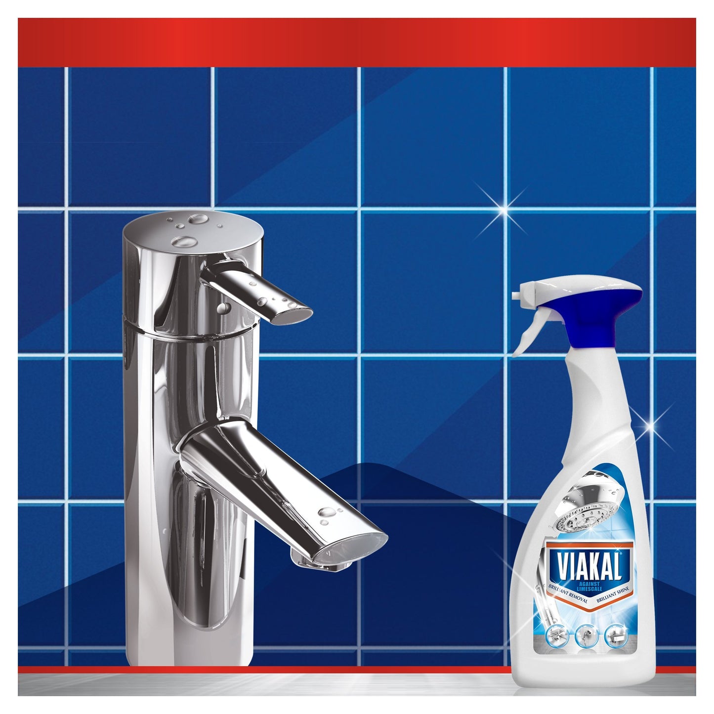 Viakal, spray anti-calcare, 500 ml [etichetta in lingua italiana non garantita]