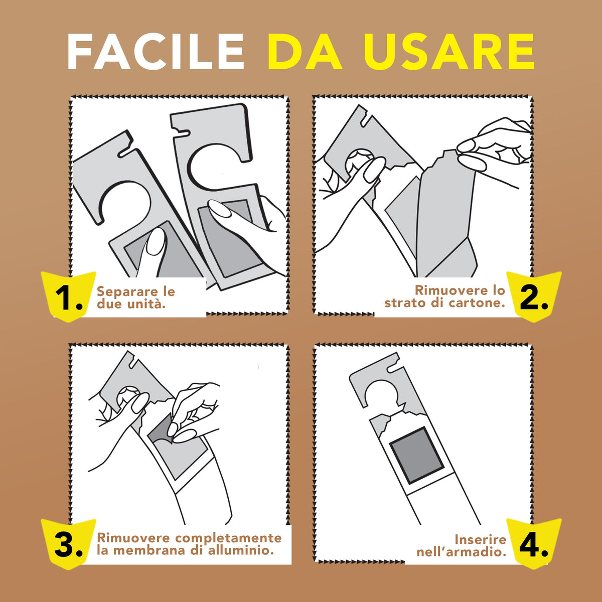 Raid Anti Tarme Gel Vestiti, Per Capi Piacevolmente Profumati, Fragranza al Cedro, 2 Pezzi