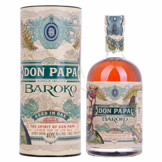 Don Papa Rum Baroko 40,00% 0,70 lt.