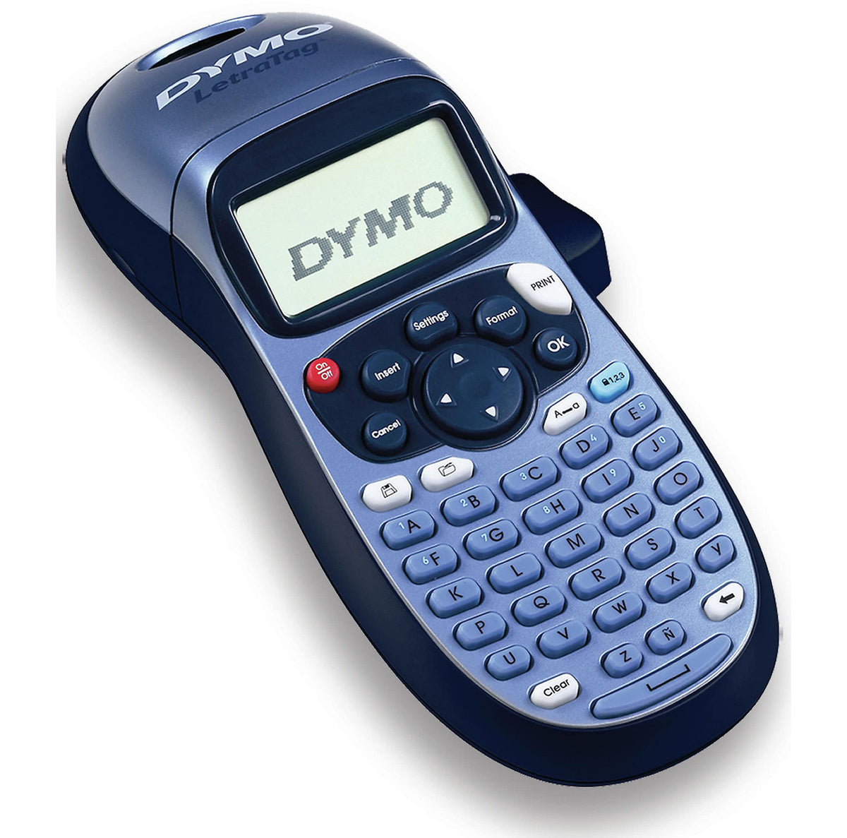 Dymo LetraTag LT-100H - Etichettatrice, Nero/Blu