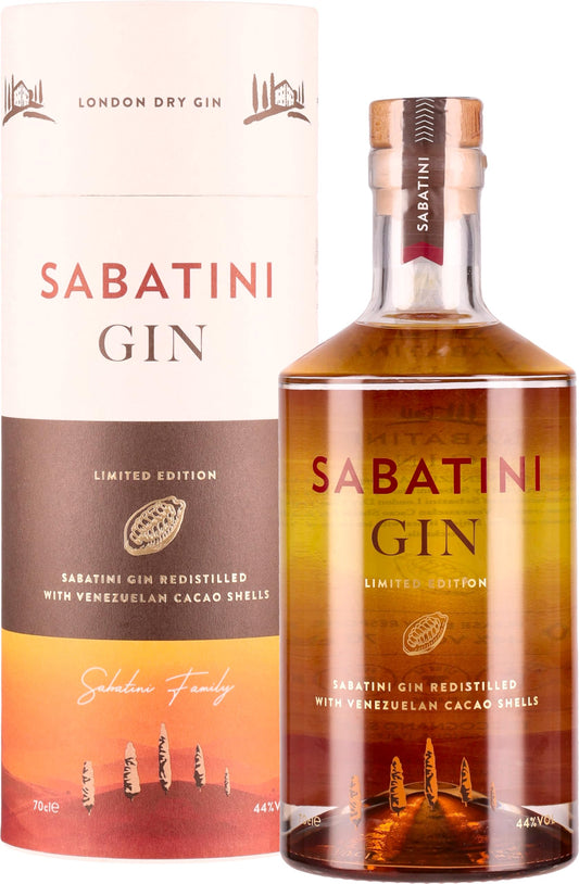 Sabatini Gin, London Dry Gin, 700ml, Ideale per Gin Tonic Premium, Note Fresche, Citriche e Floreali, con Finocchio Selvatico, Lavanda, Foglie di Olivo, Gin Artigianale Toscano, Idea Regalo, 41.3% Vol