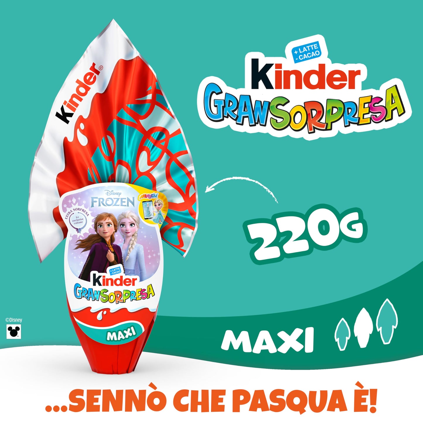 Kinder GranSorpresa Barbie - Uovo di Pasqua Kinder, 220 Grammi