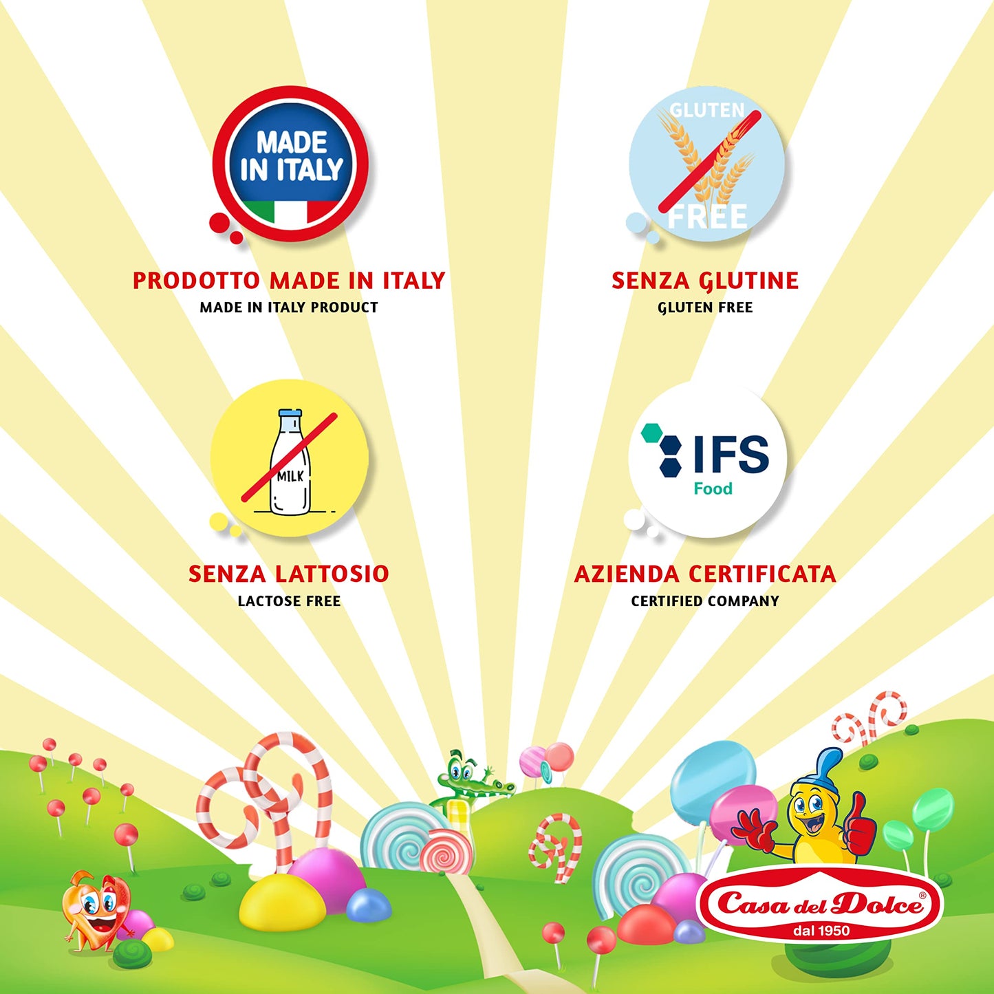 MR.LOLLY PIATTO P200 CASA DEL DOLCE