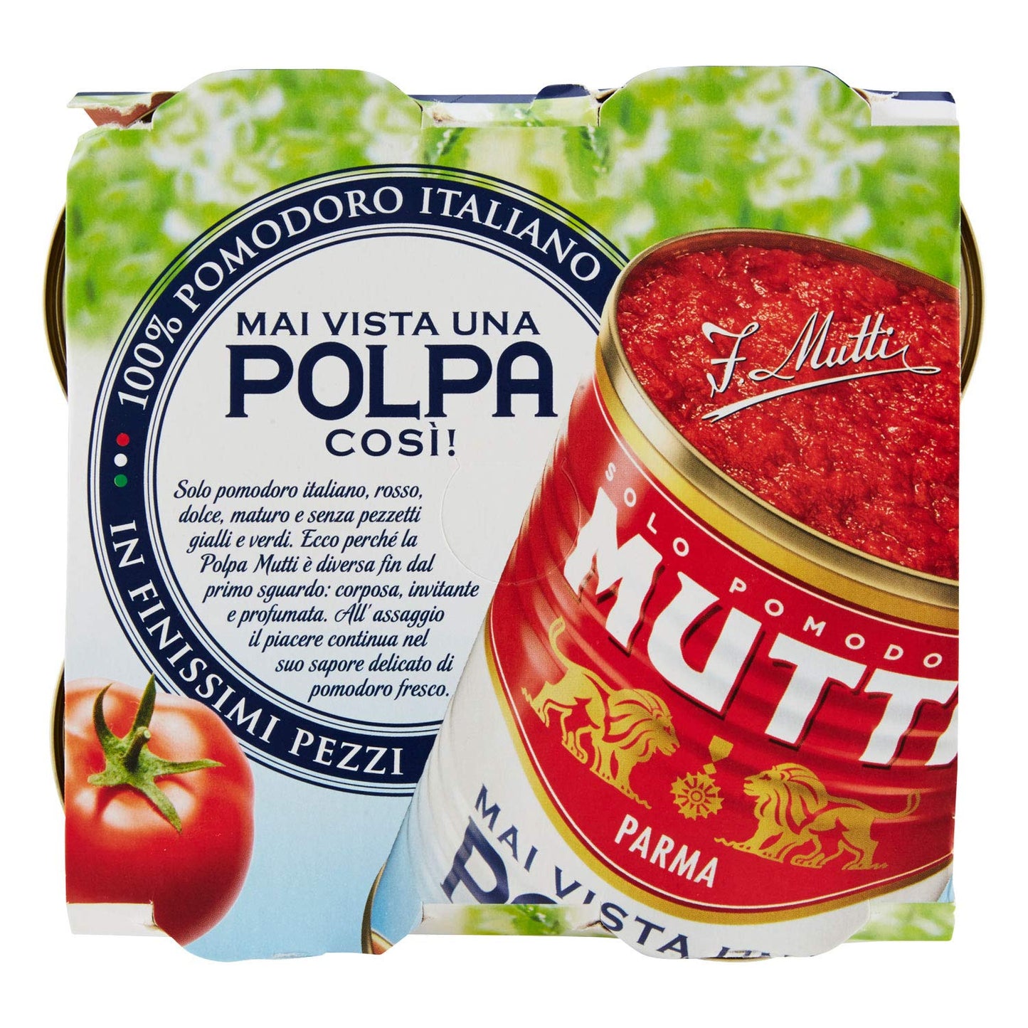 Mutti Polpa Di Pomodoro Scatola, 4x400g