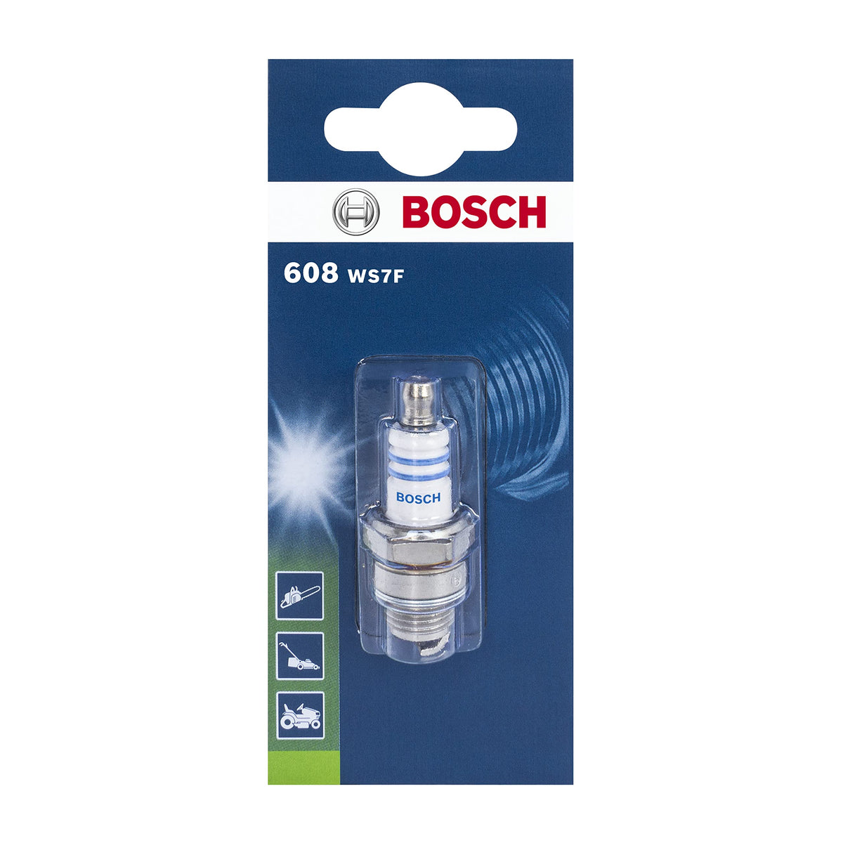 Bosch WS7F 608 Candele per utensili da giardinaggio e silvicoltura, 1 candela