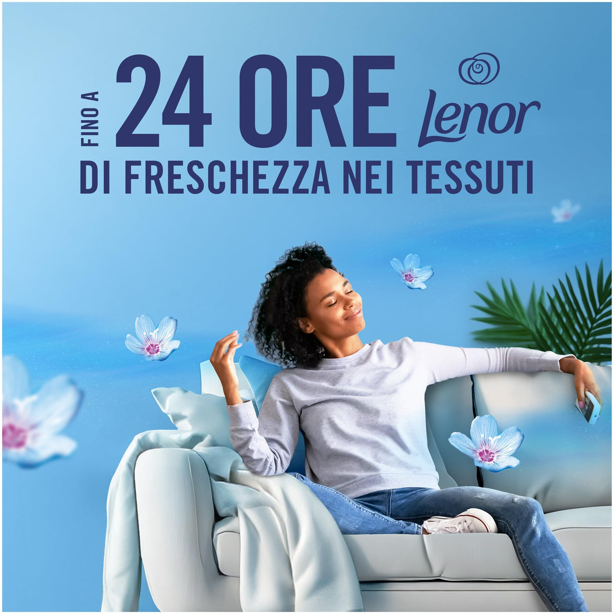 Ambi Pur Deodorante Spray Per Tessuti 385ML Fioritura di Portofino, Combatte Gli Odori Più Ostinati Che Si Insinuano Nei Tessuti E Lascia Una Fresca Fragranza