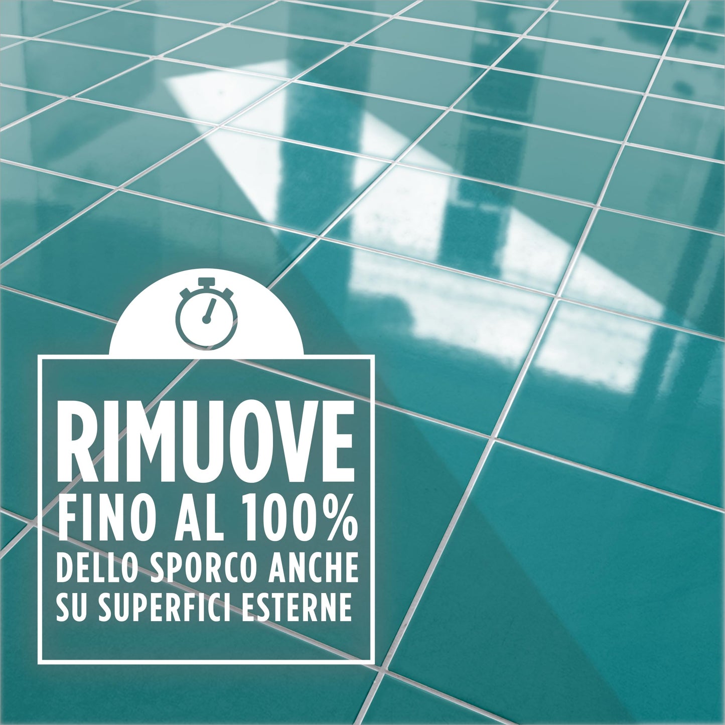 Ajax detersivo pavimenti Expel multisuperficie 12x950ml I 99% di ingredienti di origine naturale I non solo per la casa ma anche per le superfici Esterne I 100% forza pulente senza risciacquo