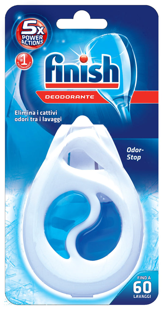 Finish Deo Cassa Mista Lemon+Odorstop, Confezione da 40